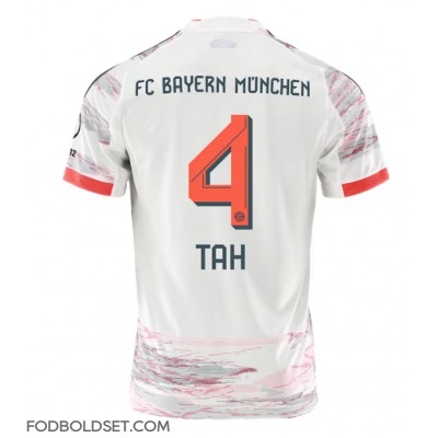 Bayern Munich Jonathan Tah #4 Udebanetrøje 2025-26 Kortærmet Bayern Munich Jonathan Tah #4 Udebanetrøje 2025-26 Kortærmet